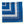 Load image into Gallery viewer, Hip To Be Square Cobalt and Ice Blue