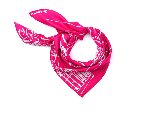 Jacqmar, home of Jacqmar, Jacqmar of London. Silk scarves, silk scarf, silk. Original  Jacqmar silk scarf and scarves. New Jacqmar scarves. Made in the uk, England. Finest quality hand made Jacqmar, hand rolled edges.