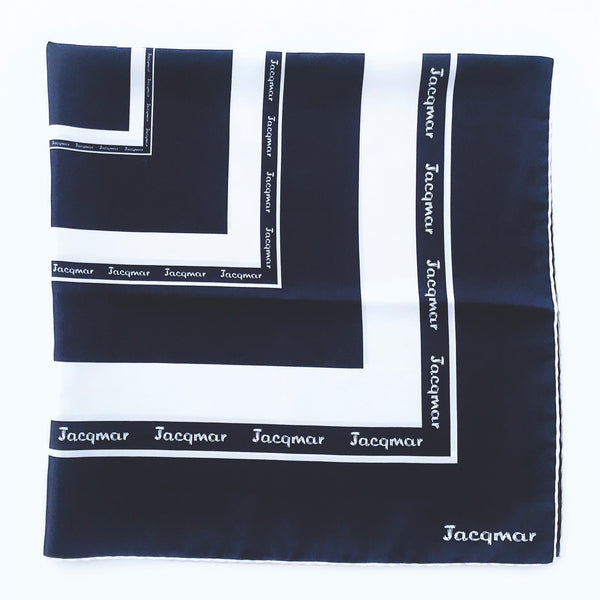 'Hip To Be Square' Navy and Platinum